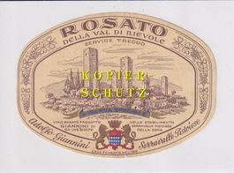 Etikette - Rosato della Val di Nievole/Riserva speciale /bd