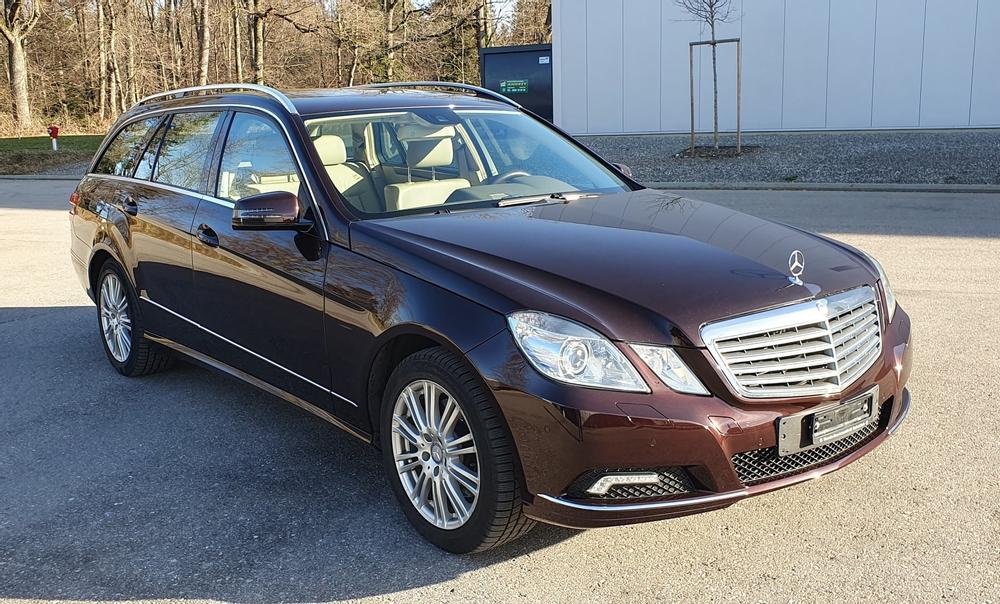 Mercedes Benz E 350 4 Matic Kombi Cupritbraun