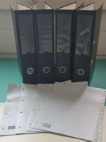 4 Stk A4 Ordner 7.5cm mit Register Vollformat PP Jan-Dez