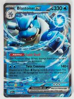 Blastoise EX / Turtok EX / 151 / MEW 009