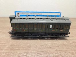 Märklin 4005 Abteilwagen mit Bremserhaus 2.Kl H0