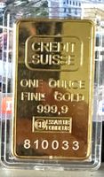 „CREDIT SUISSE“ – kein echtes Gold