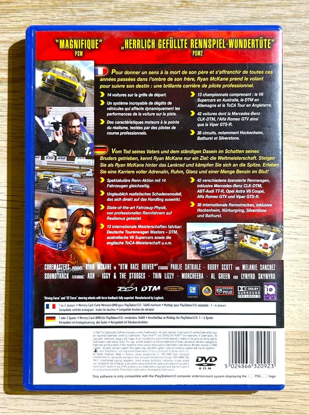 Sony Spiele: DTM Race Driver PS2 – Gebraucht aus St. Gallen von Alpine.Arcade 1