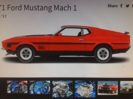 Ford Mustang Mach 1, Coupe, 1971 -1973