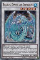YU-GI-OH, BRIONAC, DRACHE DER EISBARRIERE, UR, DUSA-DE073