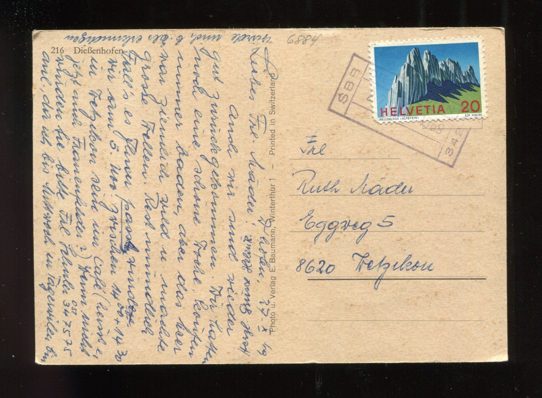Cartoline postali: Diessenhofen – Usato da Aarau venduto da Elmaar41 1