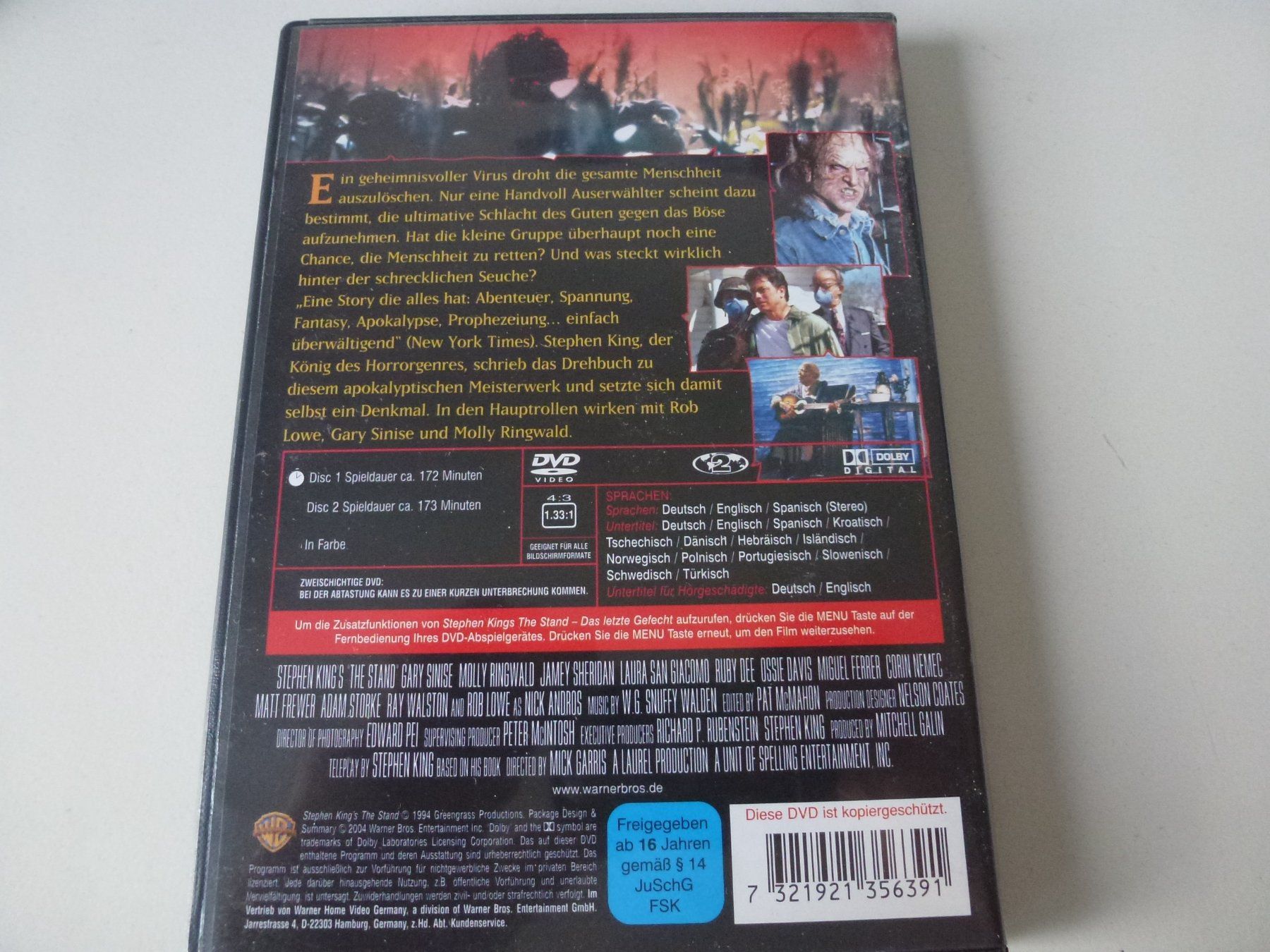 Tutti i DVDs: The Stand  (Stephen King) (2 DVDs) – Usato da Bern venduto da Frebo 1