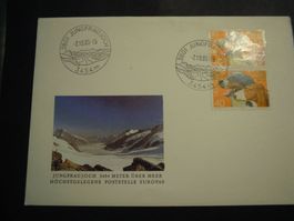 1985, Brief, Stempel 02.10.1985 Jungfrau