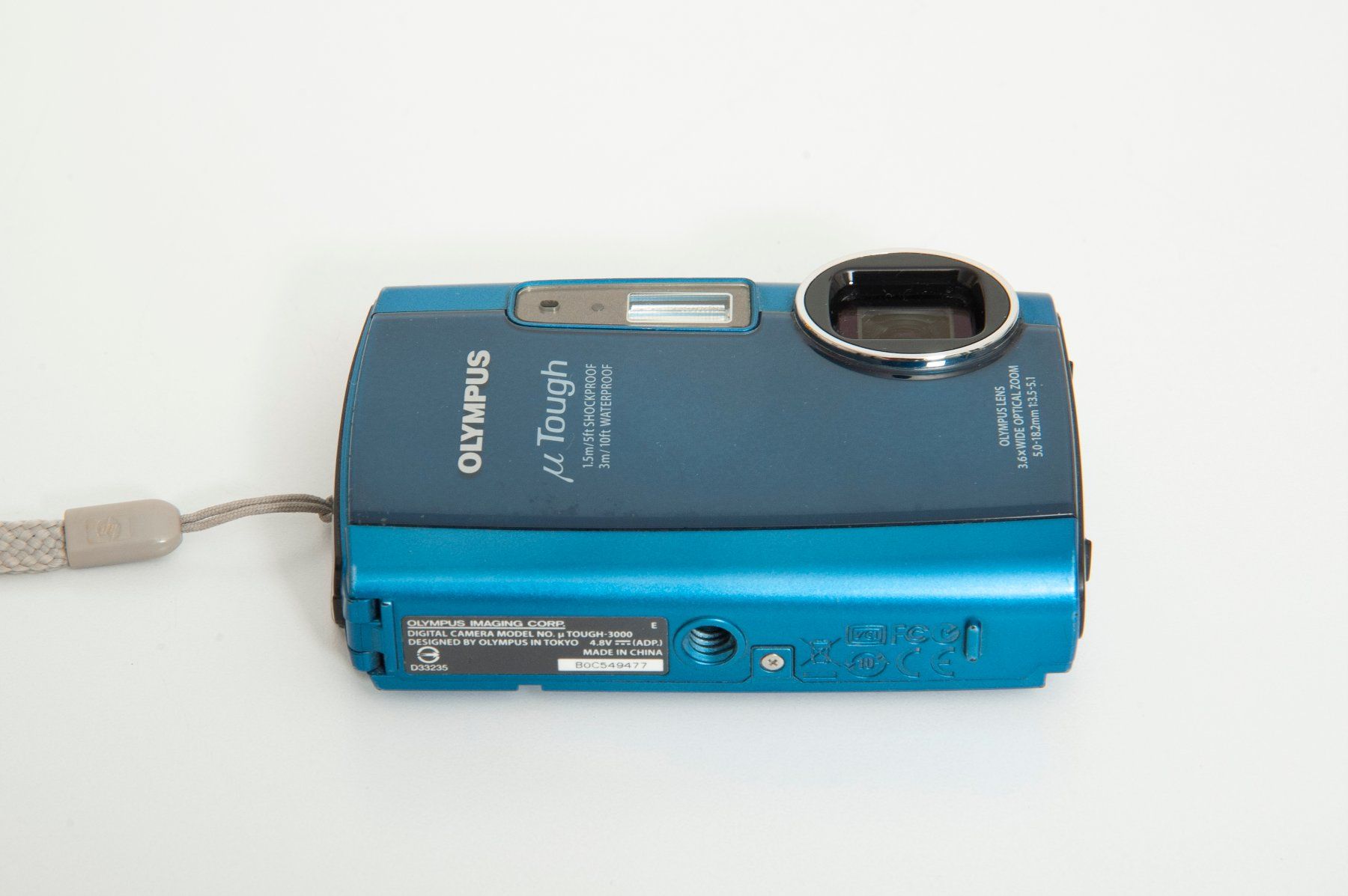 Olympus Fotocamera: Olympus µ Tough-3000 - Waterproof – Usato da Lausanne venduto da Phlox02 6