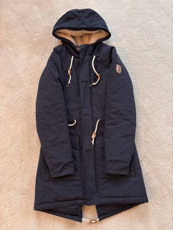 Derbe Winterjacke blau 36
