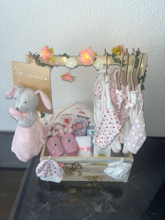 Süsses Geschenkset für Baby Mädchen - Neu