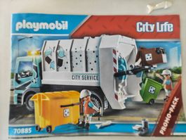 Playmobil Müllwagen 70885 mit Licht