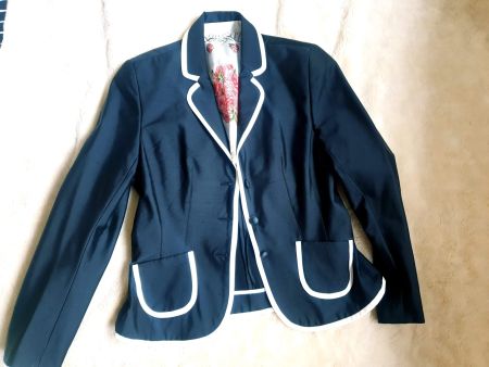 STIFF BLAZER SEIDE SILK SOIE 38 M JACKE SEIDENJACKE TOP