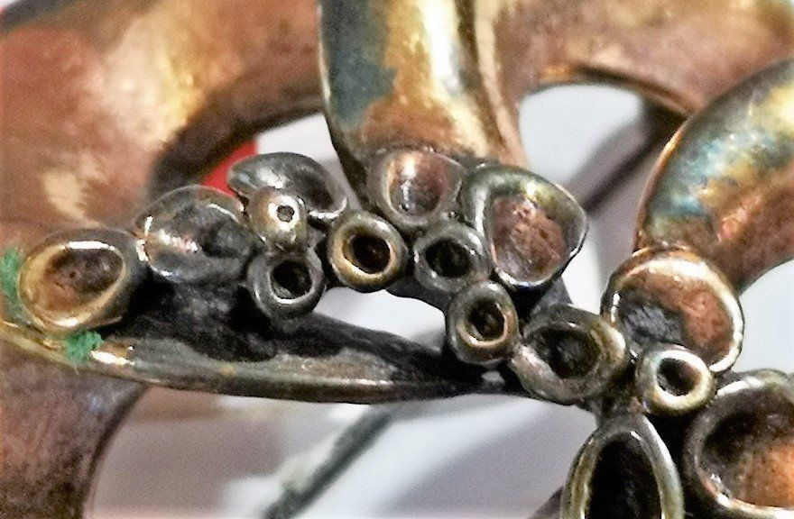 Broschen & Nadeln: Brosche aus Kupfer (18) – Neu (gemäss Beschreibung) aus Lutzenberg von Pinschi01 3