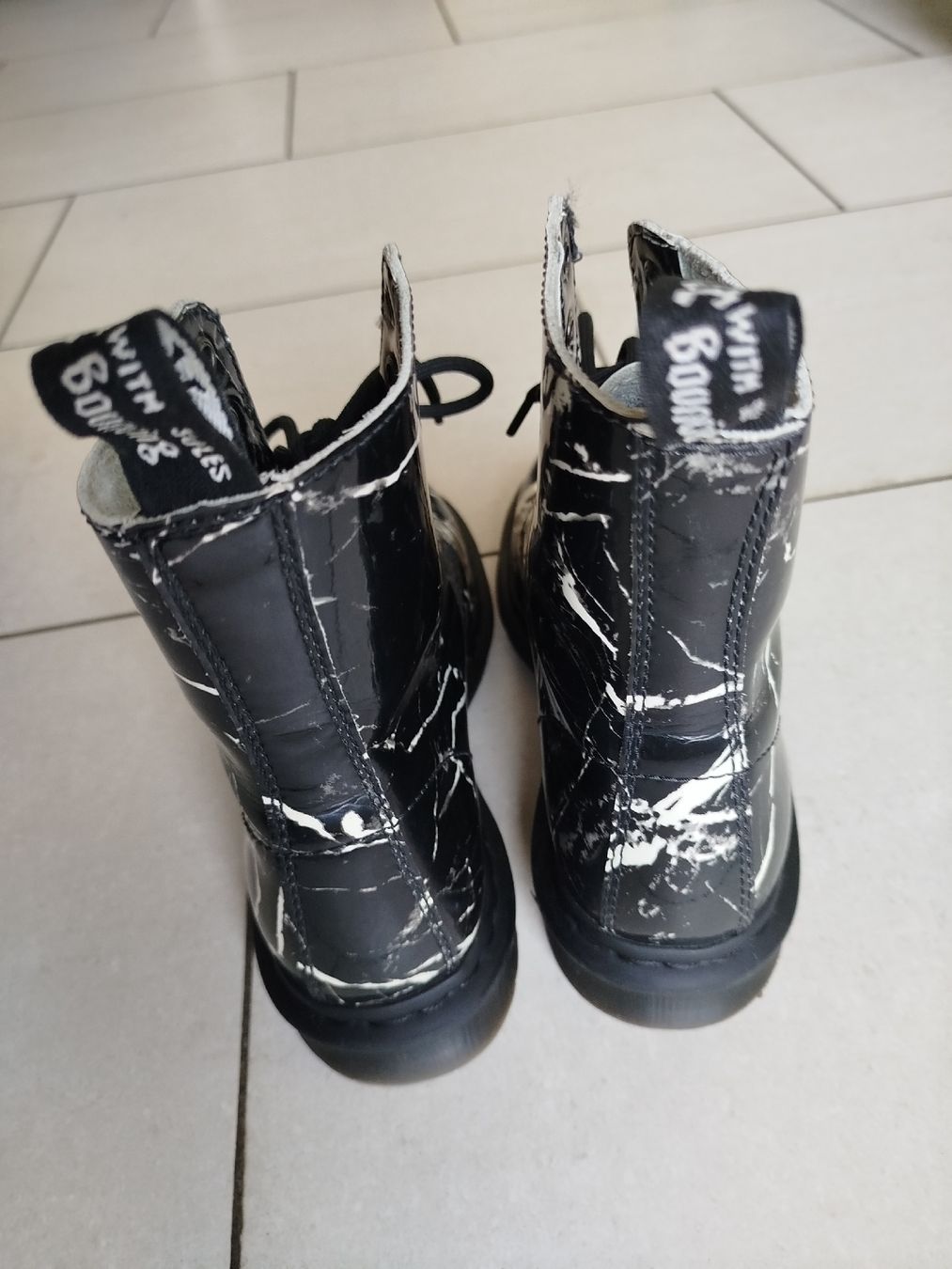 Dr. Martens Damenschuhe: Dr. Martens Pascal Marble, Grösse 36, Top Zustand! – Gebraucht aus Rupperswil von Annet.Dann888 4