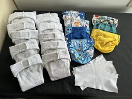 Stoffwindel Set Little Lamb Size 2