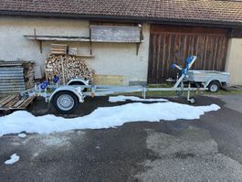 Bootsanhänger Marlin EA0 / SwissCat Trailer 500 kg – verzink