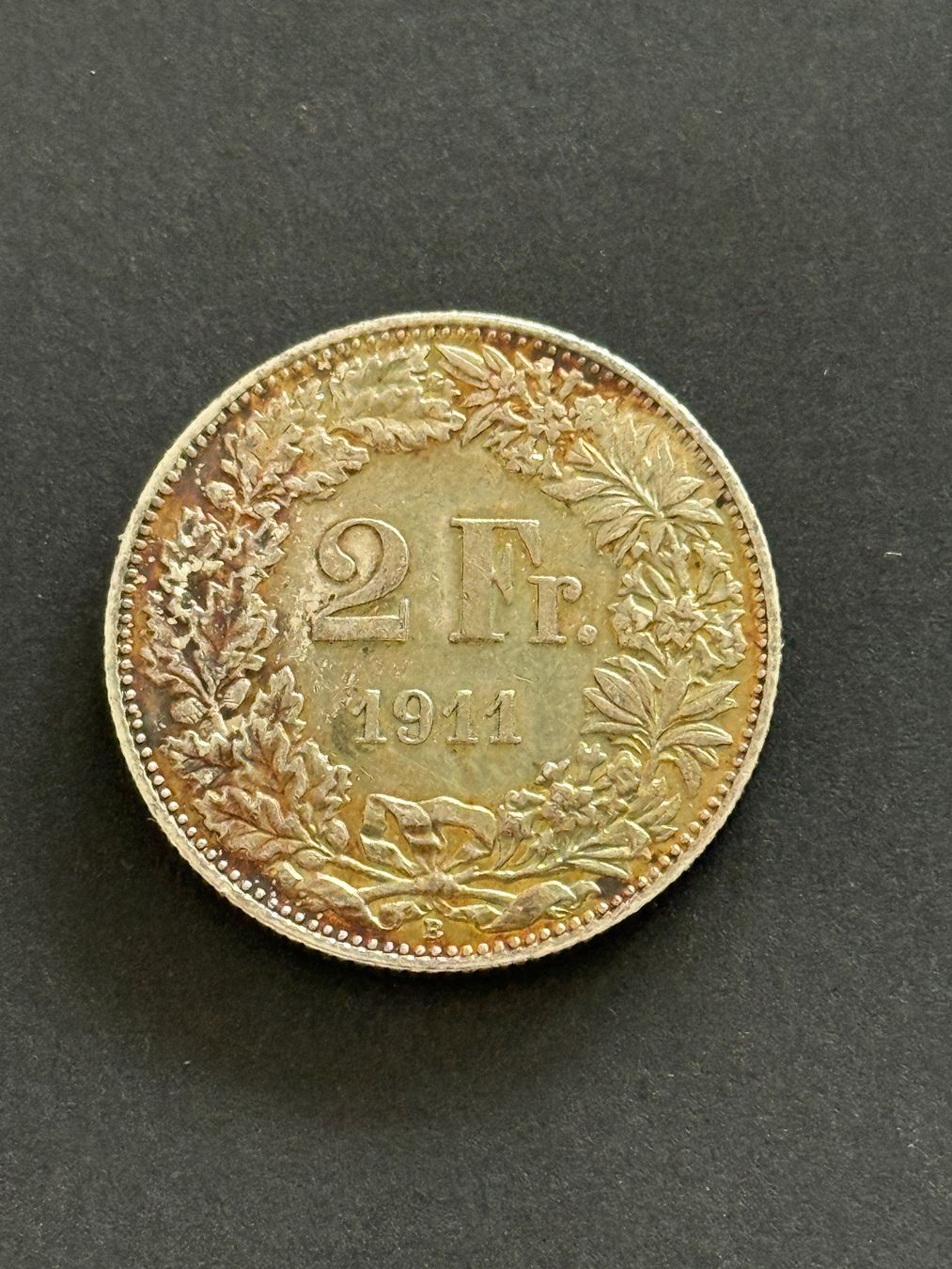 Tutti le monete: 2 Franken 1911  Top Erhaltung – Nuovo (secondo la descrizione) da Wallisellen venduto da SWISS_SILVER1 3