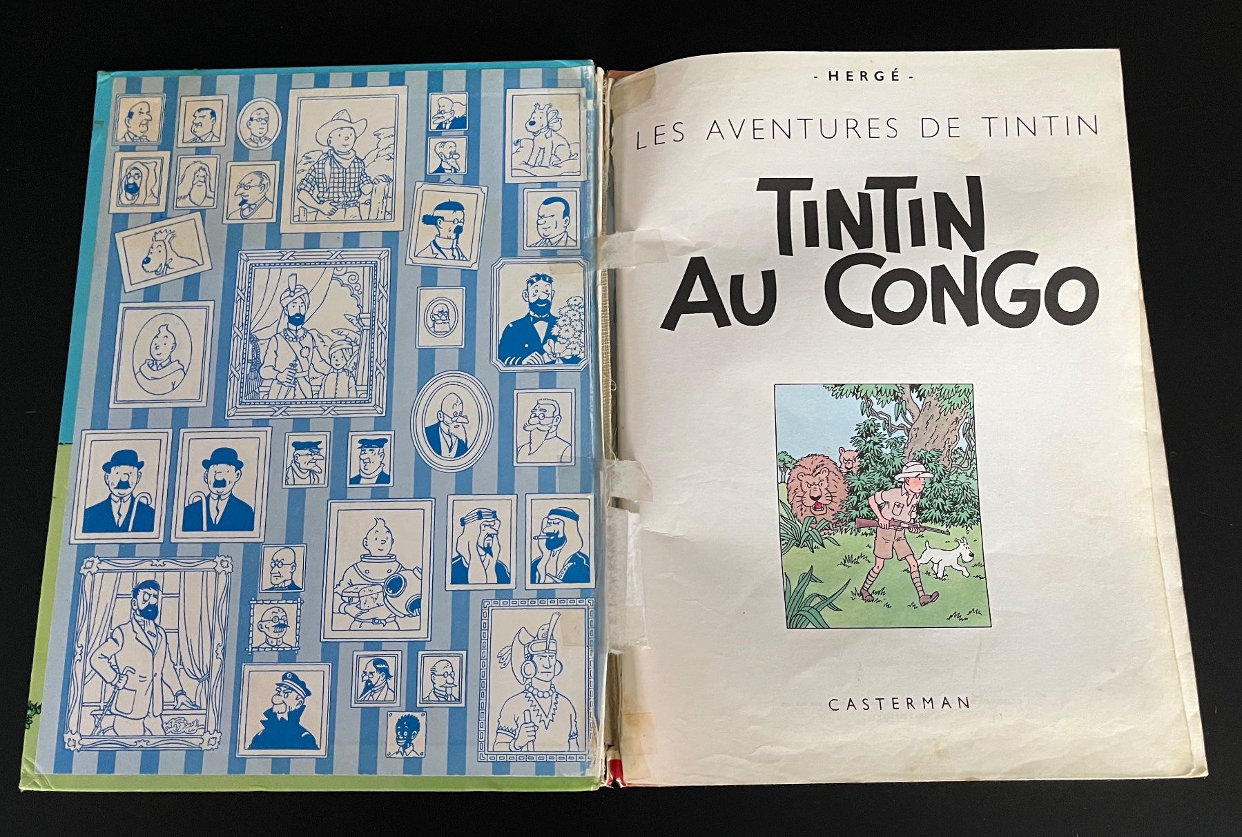 Fumetti: HERGE - TINTIN AU CONGO - CASTERMANN - 1970 – Usato da Courgenay venduto da Kolfree 1