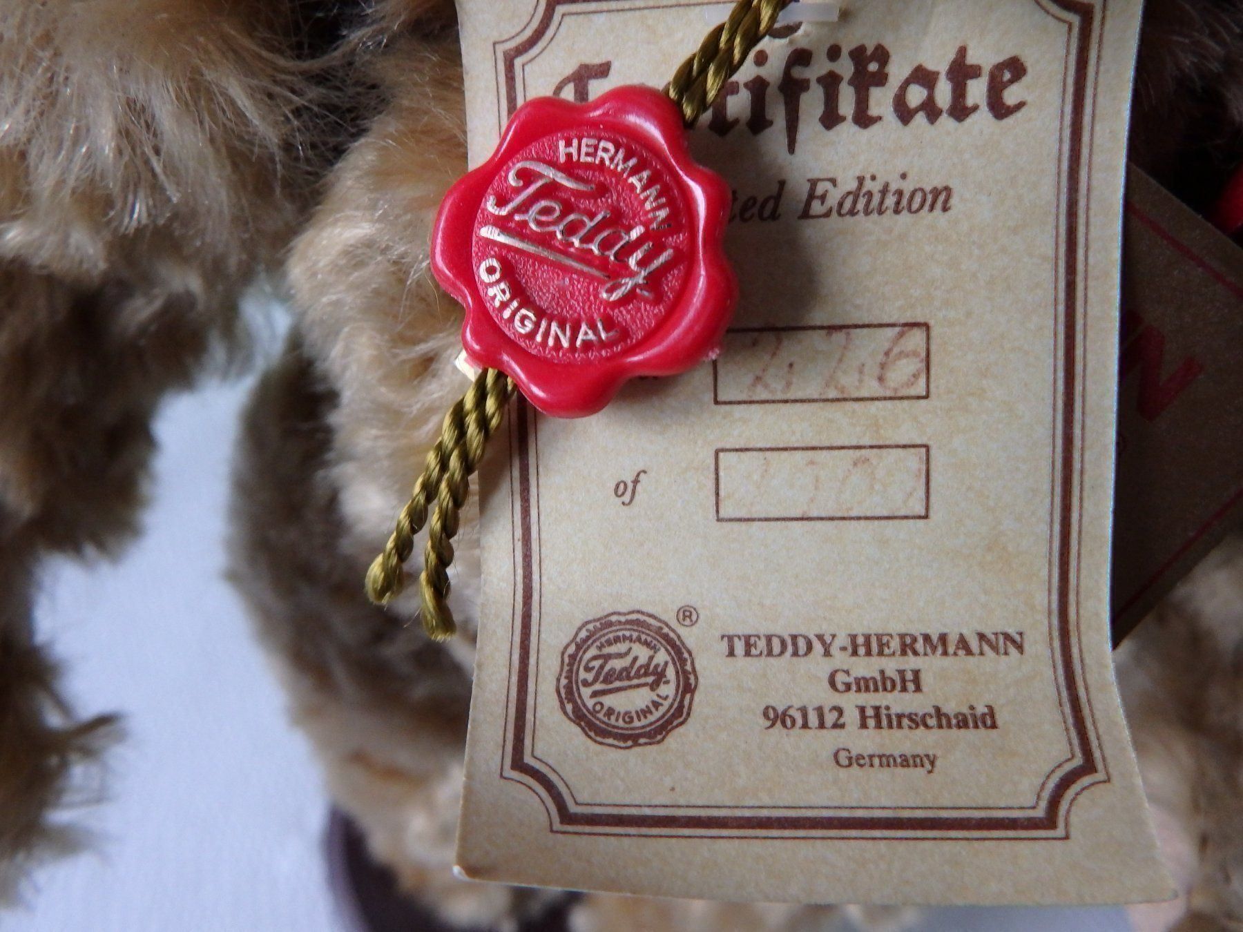 Spielzeuge: Original Teddy Sammler Bär – Gebraucht aus Obergerlafingen von Nurschi2011 5