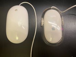 Lot de 2 souris Apple (Apple Mouse + Apple Mighty Mouse)