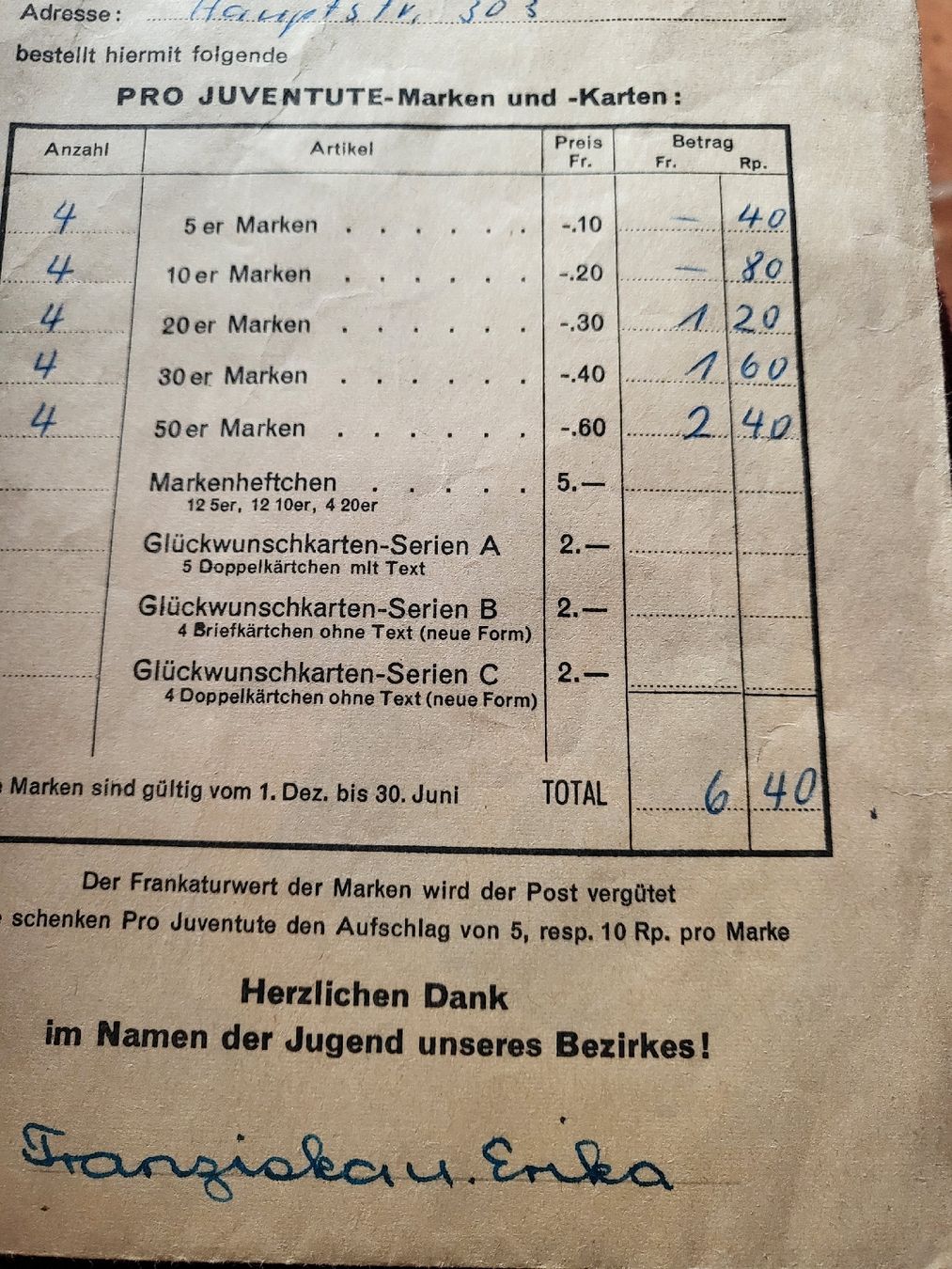 Tutti i francobolli: Briefmarken, Pro Juventute, Postfrisch! 1963, – Usato da Welschenrohr venduto da Fenn-60
