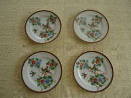 Assiettes à dessert 4 X en porcelaine chinoise