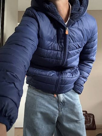 Save The Duck  Bleue & Polaire  M Homme