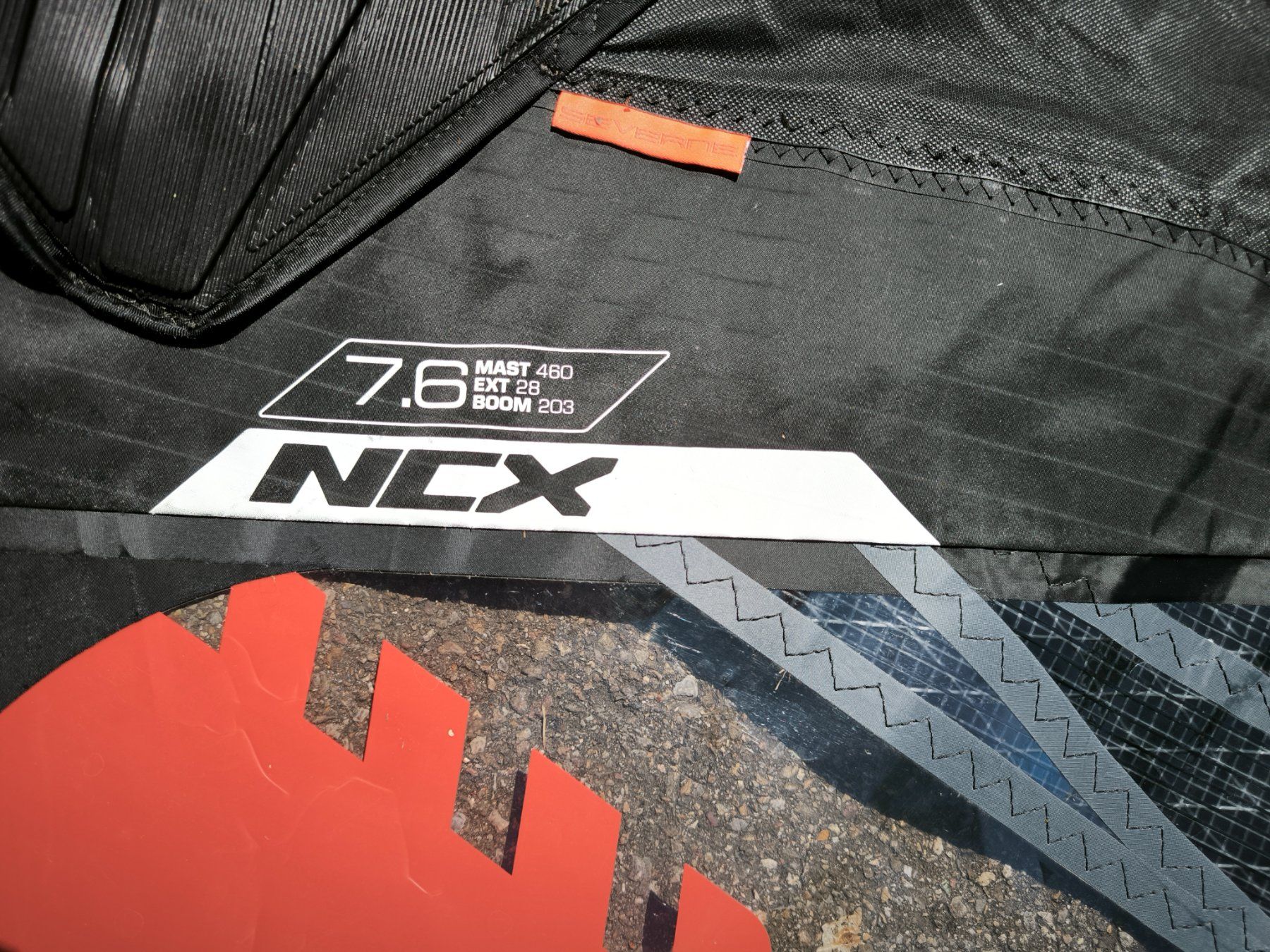 Surfen: Windsurfsegel Severne NCX 7.6 m2, Mod. 2025 – Gebraucht aus Rümlang von rapphi 1