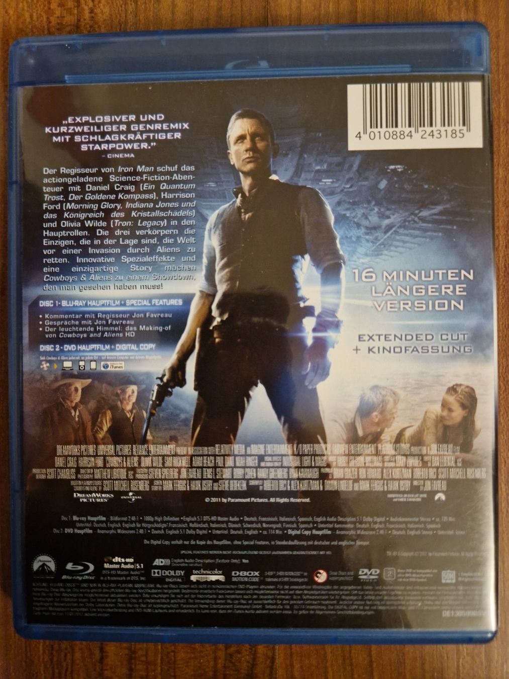 Alle DVDs: Cowboys & Aliens, bluray – Gebraucht aus Thayngen von Lan222 1