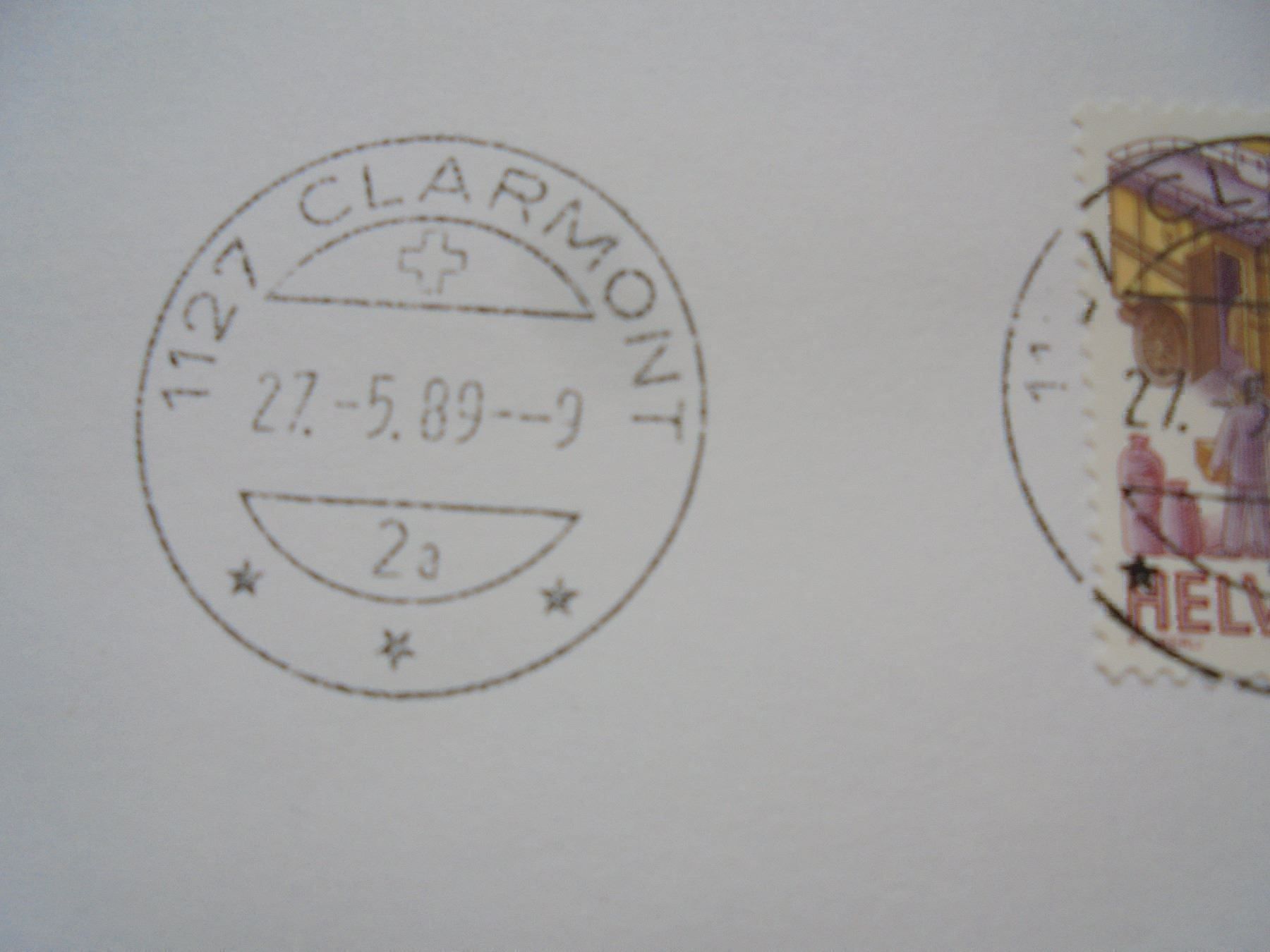 Tutti i francobolli: Enveloppe affranchie timbres - 1989 – Nuovo (secondo la descrizione) da Vessy venduto da mafabe 1