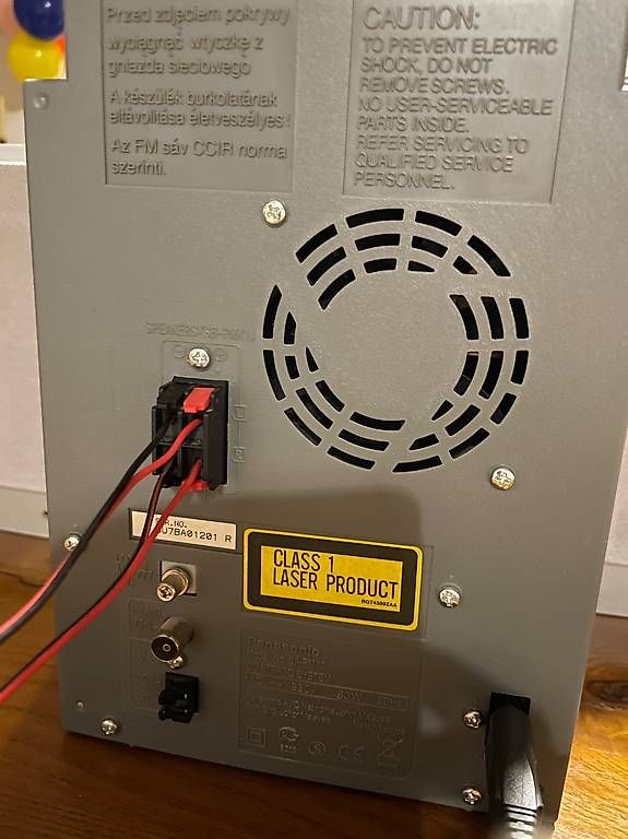 Sistemi audio & multimediali: Panasonic CD Stereosystem SA-PMX1 – Usato da Ittigen venduto da son_w9mz 4