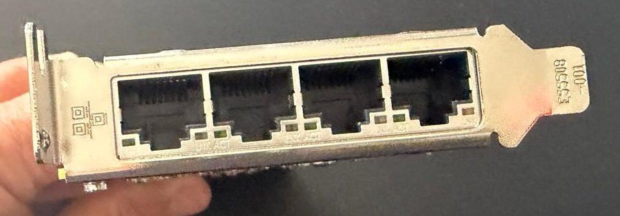 Lecteurs & Adaptateurs: Quad Port 10GBase-T  RJ 45 Ethernet Linux Windows – D'occasion à Unterägeri par fr4nk18