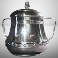 ✨ Vintage Zuckerdose Silber-Optik antik edel Rarität 💫