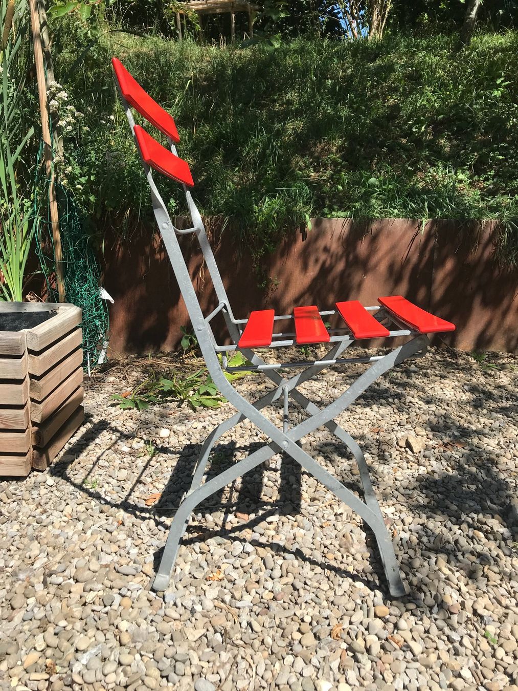 Chaises: Gartenstuhl Trio frisch restauriert – Neuf (Voir description) à Kilchberg par janick.schmid 1