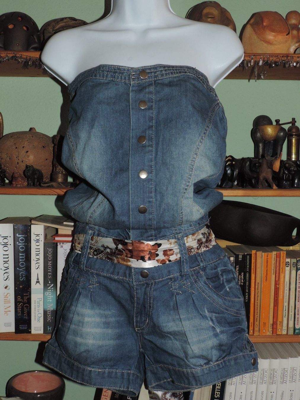 Tute: combi jeans décoloré – Usato da Genève venduto da Axelle333 1