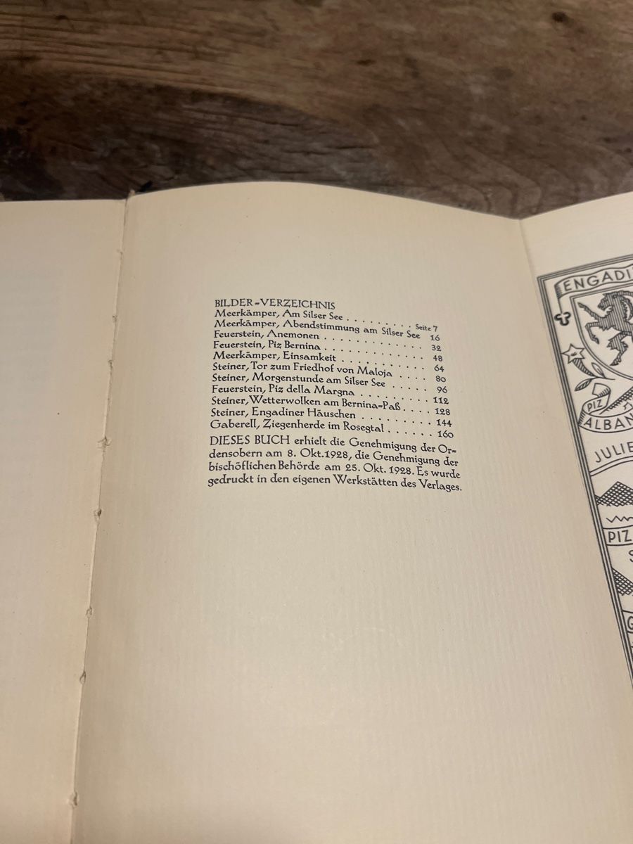 Libri: Lippert, Aus dem Engadin – Usato da Zuoz venduto da Grr1974 6