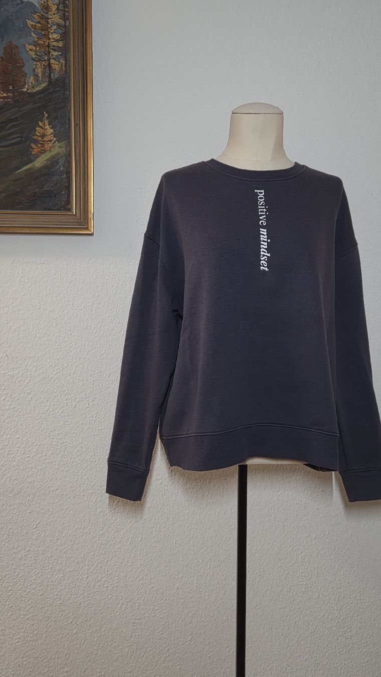 Primark Pulls & Sweat-shirts: Schwarzer & violetter Basic-Pulli, Gr. M – Neuf (Voir description) à Kreuzlingen par MeinKleinesAtelier