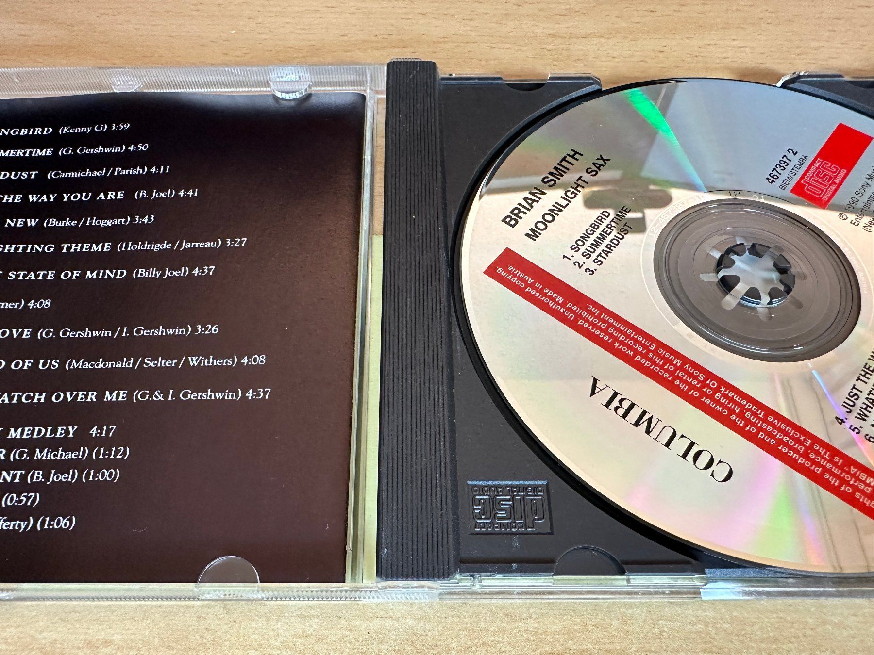 CD: Brian Smith – Moonlight Sax – Usato da Rikon im Tösstal venduto da Alpenmutz 2