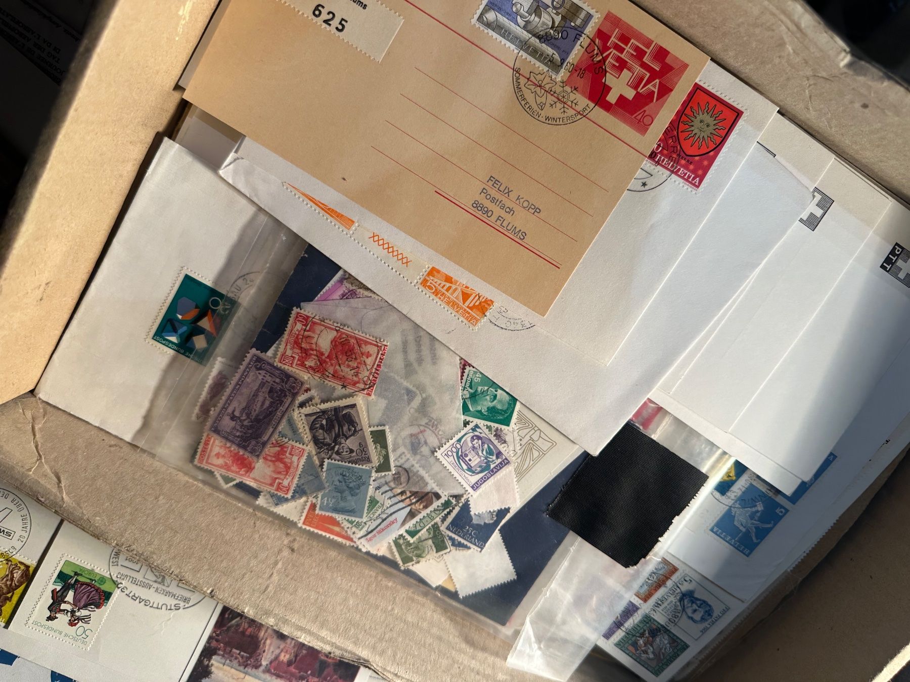 Tutti i francobolli: Karton Weltweit - Schweiz Sonderbriefe Karten usw. – Usato da Stettfurt venduto da 2442 7