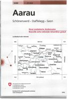 Swisstopo-Karte 1:25'000 1089 Aarau, Musterkarte/Rarität