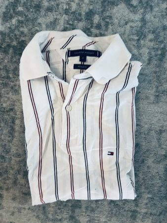 Polohemd Tommy Hilfiger gestreift Grösse M guter Zustand