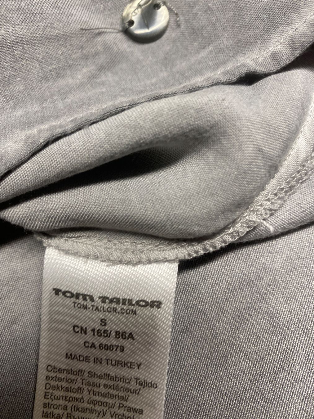 Tom Tailor Maglioni & Felpe: TOM TAILOR SHIRT/PULLOVER Gr.S anthrazit/grau wie NILE – Usato da Frauenfeld venduto da Boldi46 5