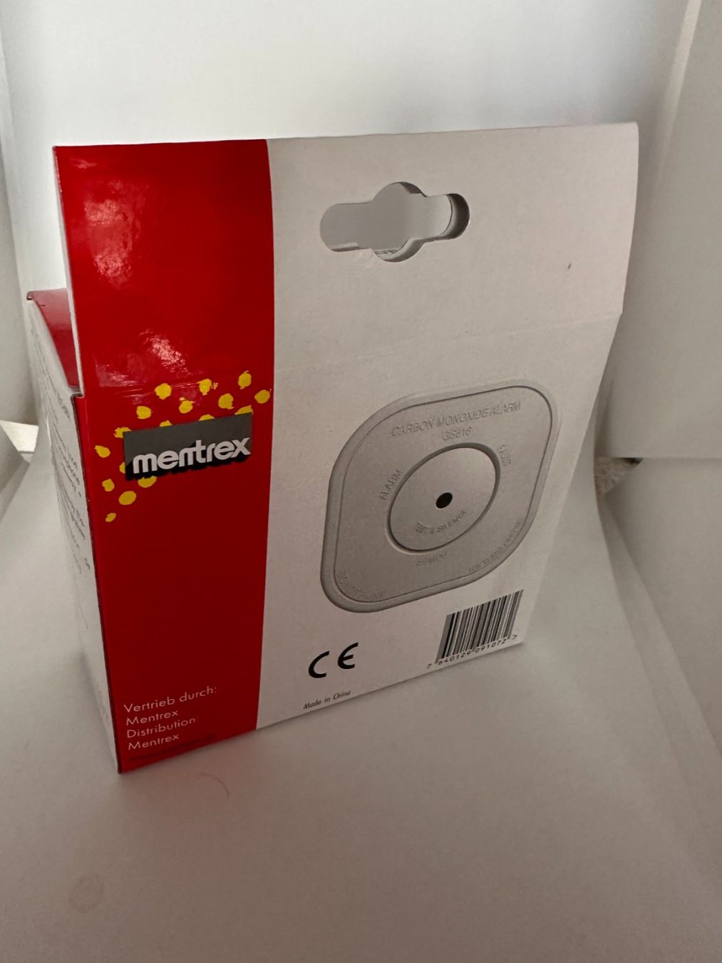 Sistemi d'allarme: Mentrex Kohlenmonoxidalarm GS816 neu – Nuovo e nell'imballaggio originale da Courlevon venduto da Poleposition 1
