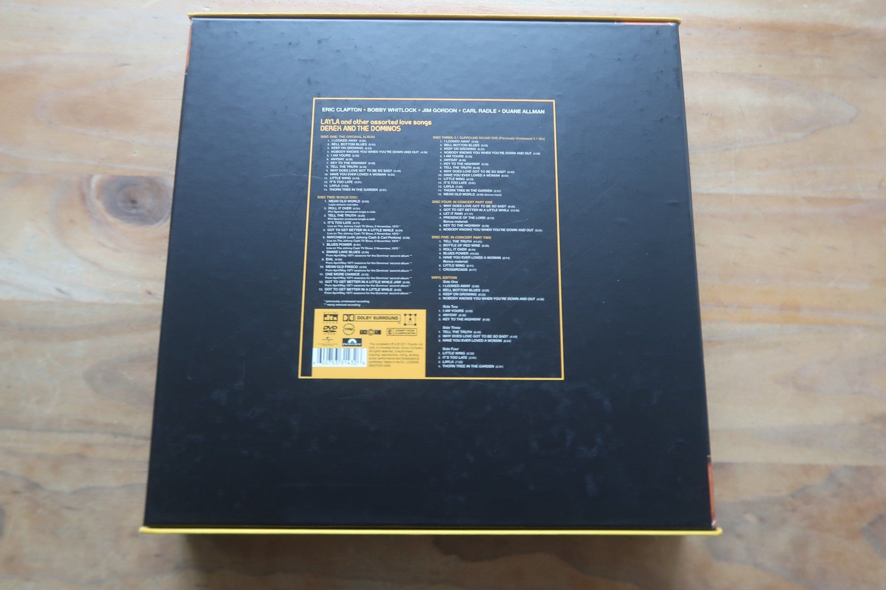 Dischi in vinile: DEREK AND THE DOMINOS - LAYLA AND OTHER ASSORTED - BOXSET – Usato da Basel venduto da Patiscat 1