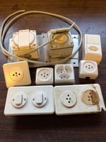 Lot Schalter und Steckdosen occ,/neu AP und UP