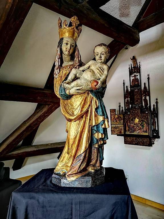Sculture & Statue: Schnitzplastik Altenmarkter Madonna  – Usato da Horn venduto da sniper0174