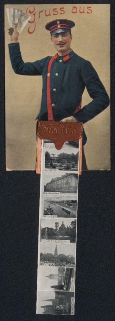 Ansichtskarten: Leporello-AK Mannheim, Ansichten in der  – Gebraucht aus Berlin von bartko-reher