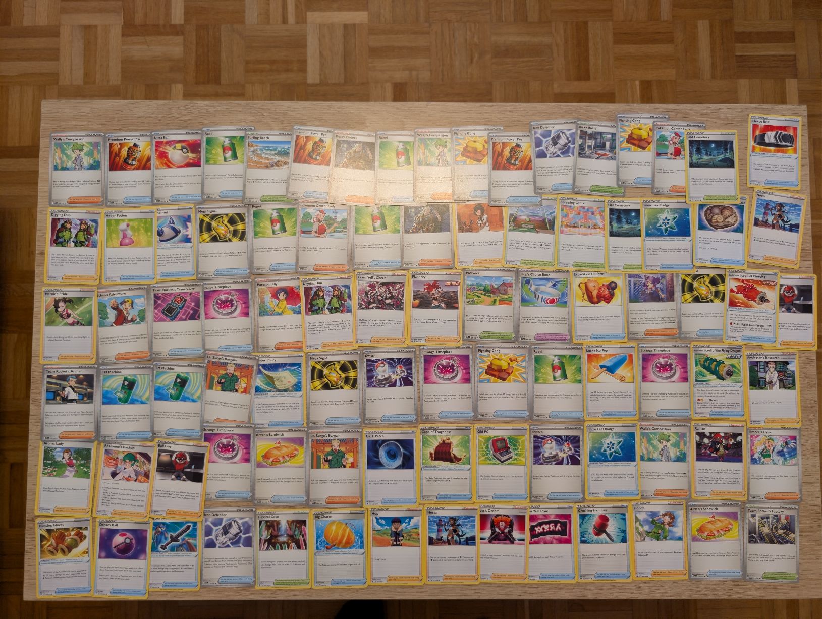 Pokémon Carte collezionabili: 89 Trainerkarten Pokémon Englisch – Usato da Steinmaur venduto da ShOWTeK