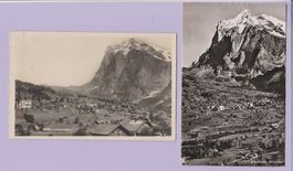 Grindelwald   :   2 gute alte Ansichtskarten um 1930